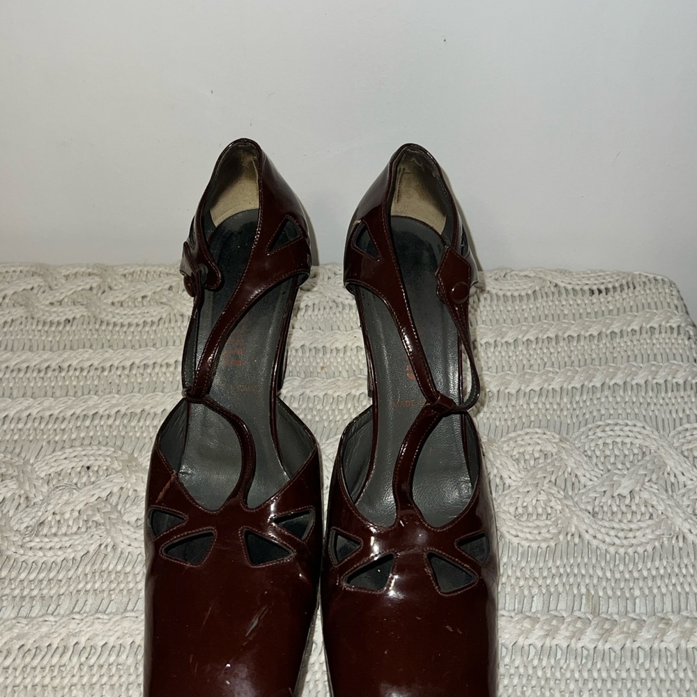 Miu Miu Classic Mary Jane’s in Burgundy!!!